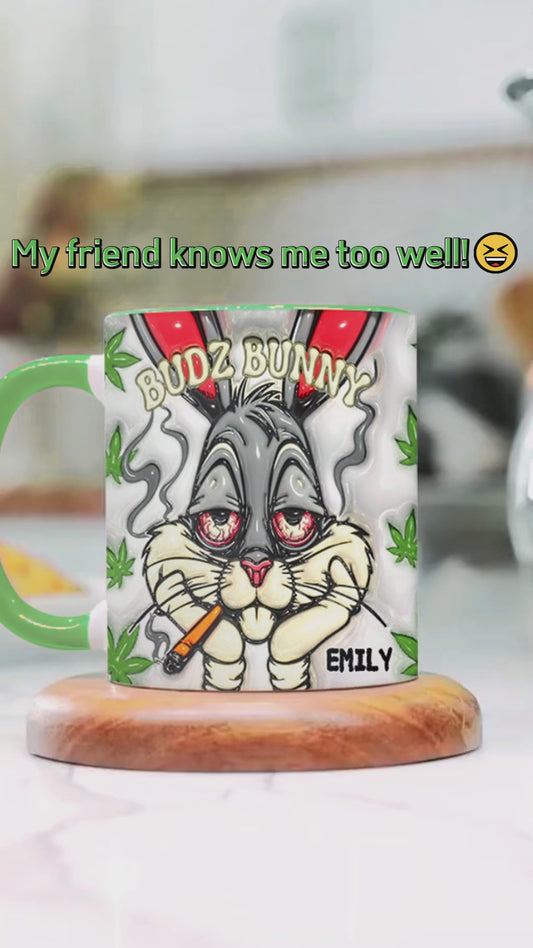 Dope Bunny - Personalized Weed Accent Mug