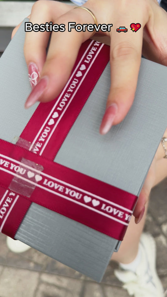 Besties Forever - Personalized Bestie Custom Shaped Car Ornament