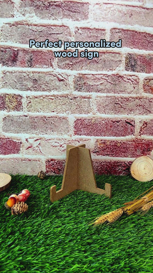 Welcome To The Shitshow Brought Alcohol - Personalized Backyard Round Wood Sign