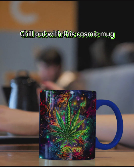 Stoner Chick - Personalized Weed Accent Mug
