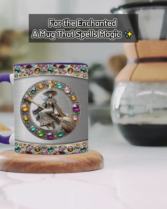 Beautiful Witch - Personalized Witch Accent Mug