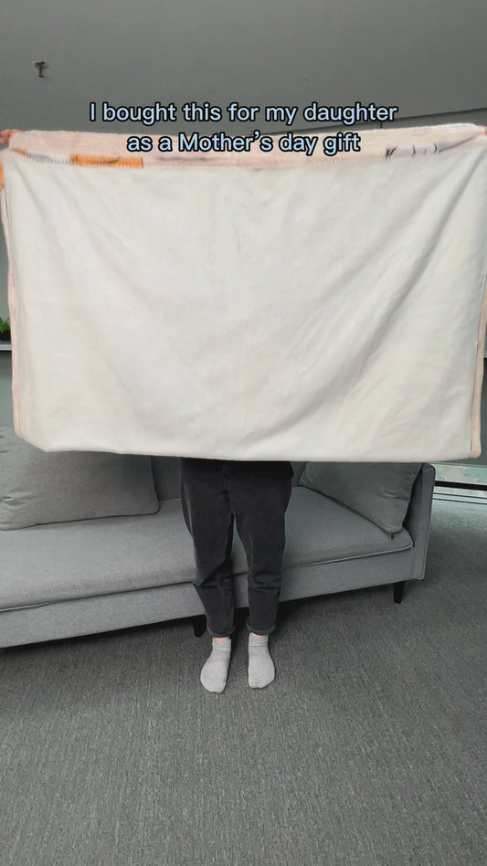 Pet Cuddling blanket - Cat gift for cat lover - Personalized Blanket