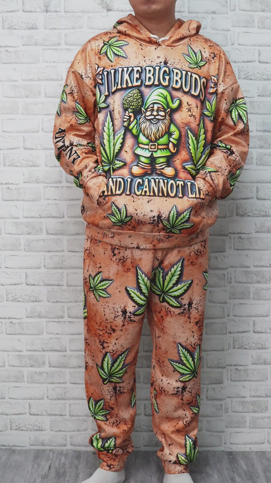 I Like Big Buds - Personalized Weed Hoodie and Sweatpants