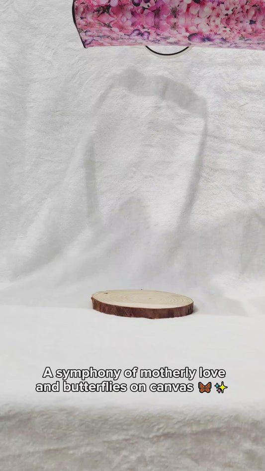 Butterfly Mom - Personalized Mother Leather Handbag