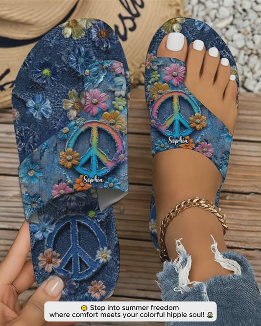 Hippie Soul - Personalized Hippie Open Toe Sandals