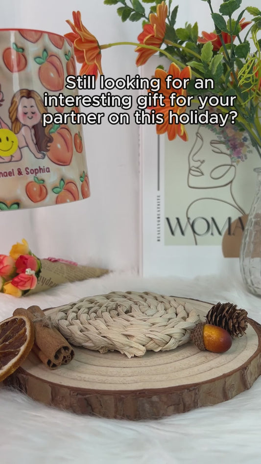 Congrats On Being My Favorite Butt - gift for husband, wife, boyfriend, girlfriend - Personalized Accent Mug