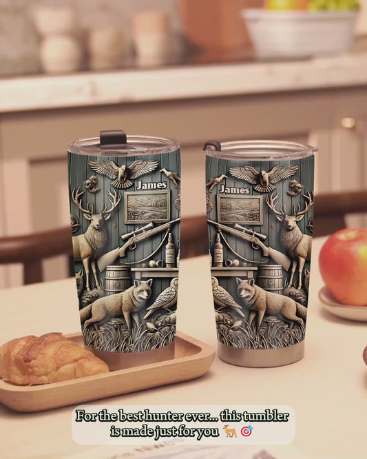 Best Hunter Ever - Personalized Hunting Tumbler