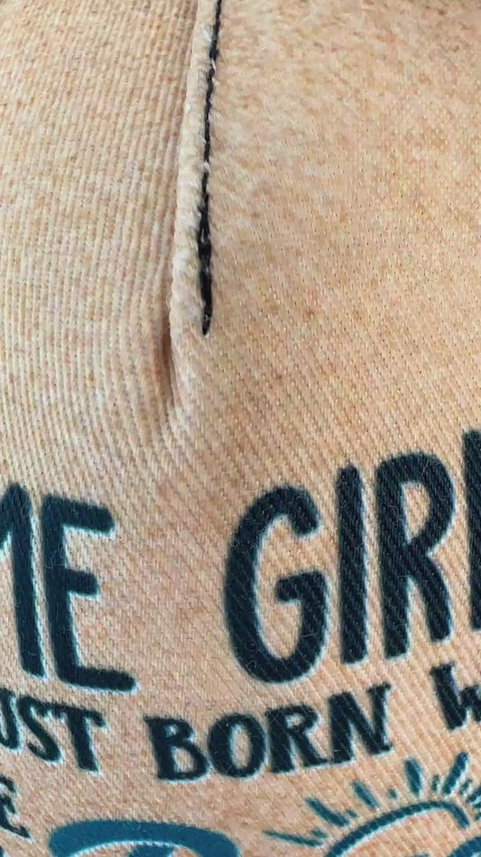 Some Girls Are Just Born - Personalized Sea Lover Classic Cap