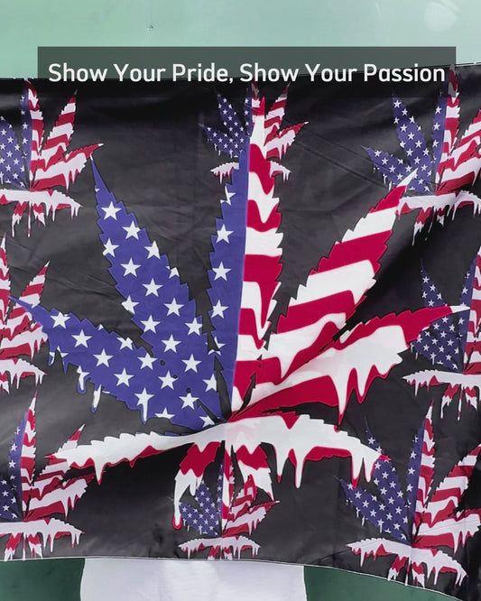 Team USA - Weed House Flag