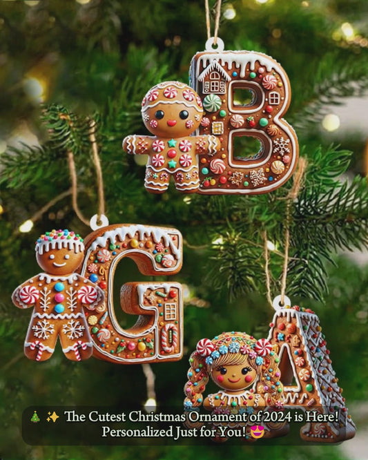 Merry Christmas - Personalized Family Ornament