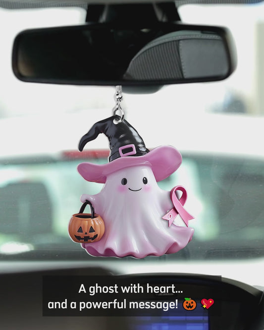Breast Cancer Awareness - Personalized Breast Cancer Awareness Car Ornament