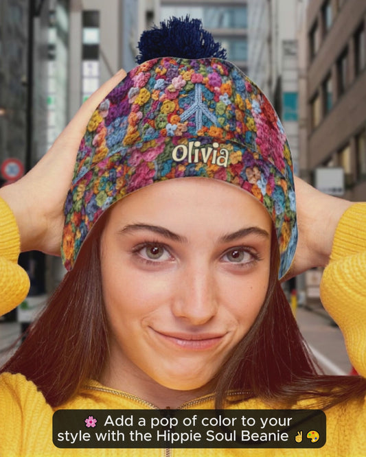 Hippie Soul - Personalized Hippie Beanie Hat