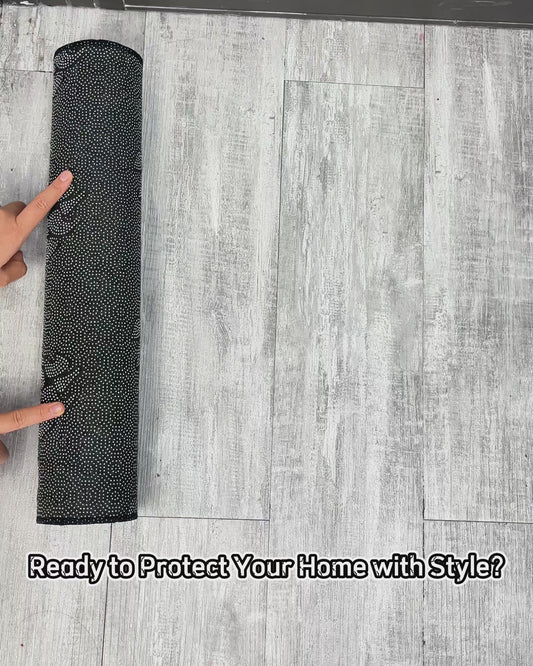 Protected by Fck Around and Find out Surveillance - Personalized Skull Doormat