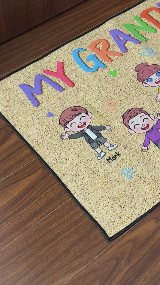 My Grandkids - Personalized Grandma Doormat