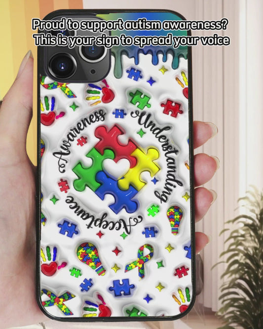 Autism Awareness - Personalized Autism Awareness Phone Case