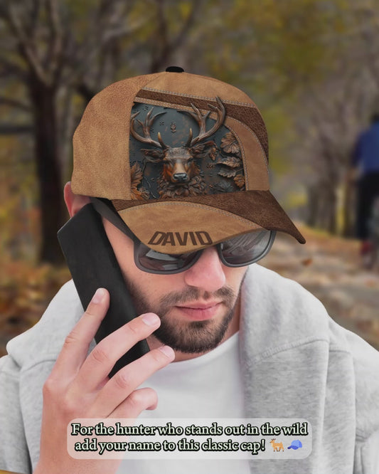 Cool Deer - Personalized Hunting Classic Cap