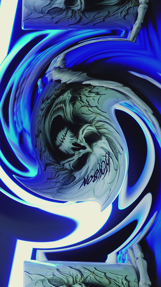 Beautiful White Skeleton - Personalized Skull Mug