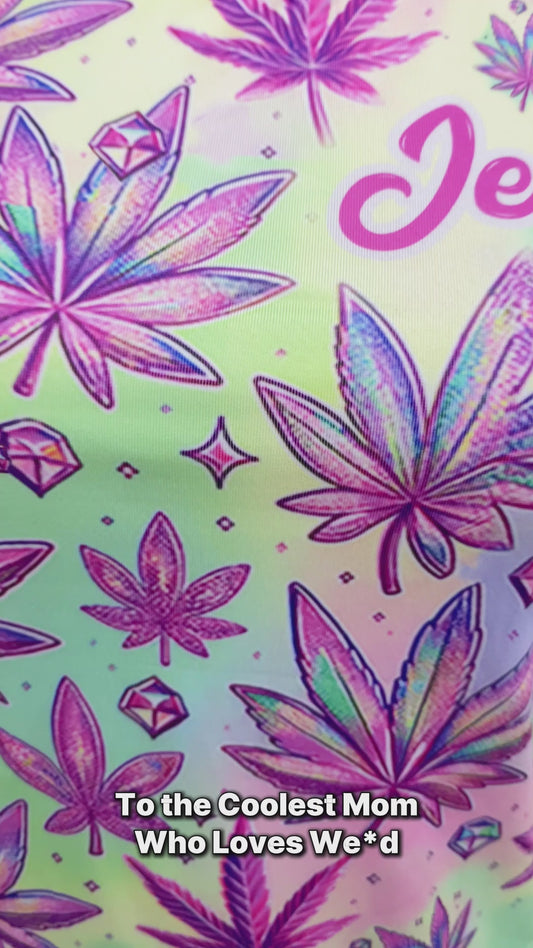 High Maintenance - Personalized Weed Hollow Tank Top and Women Shorts