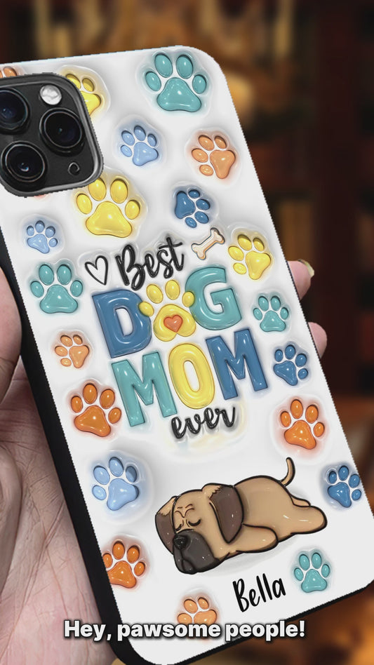 Best Dog Dad/ Mom Ever - Personalized Dog Phone Case