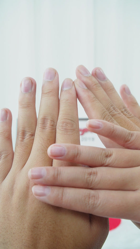 Mother And Children Hands - Personalized Mother 2 Layered Wood Sign / Wood Plaque