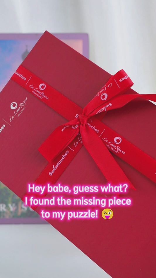 You Are My Missing Piece - Personalized LGBT Support Keychain with Charms