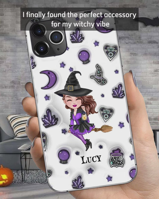 Moon Child - Personalized Witch Phone Case