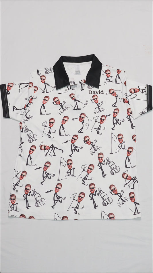 Gift For Golf Dad, Uncle, Husband... - Personalized Golf Polo Shirt