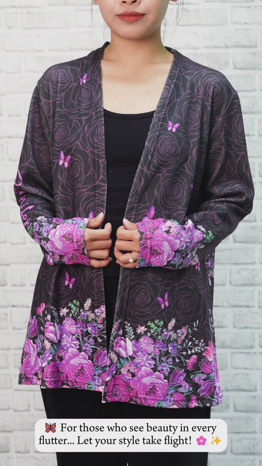 Love Butterflies - Personalized Butterfly Cardigan