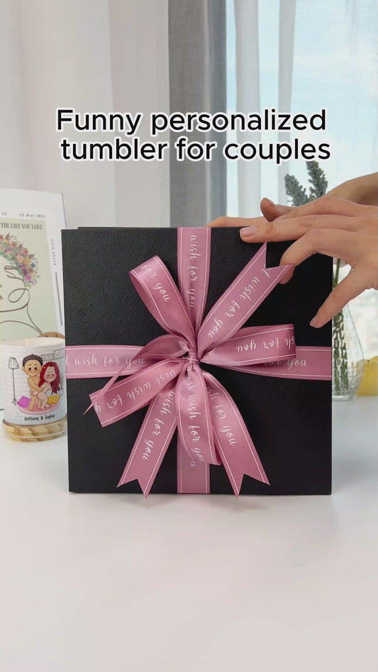 Love Your Butt - Personalized Couple Tumbler