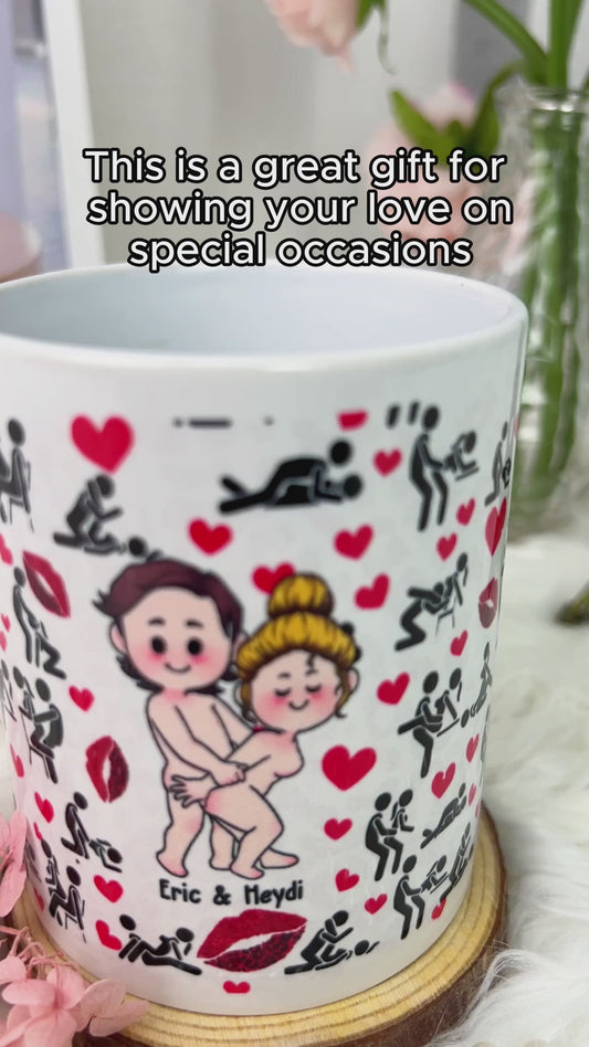 I Love You - Personalized Couple Mug