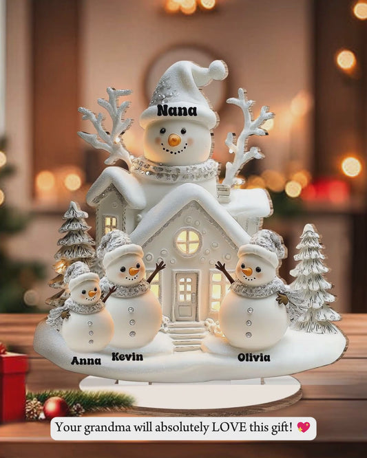 Love Being A Grandma - Personalized Grandma Freestanding Wood Plaque