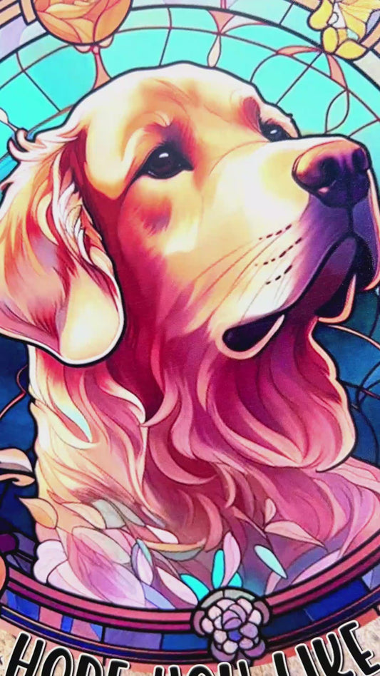 Welcome To Our House. Hope You Like Dogs And Cats - Personalized Dog and Cat Round Metal Sign