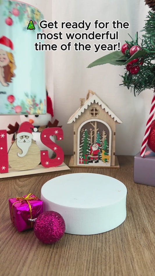 Christmas Is Coming - Personalized Couple Accent Mug