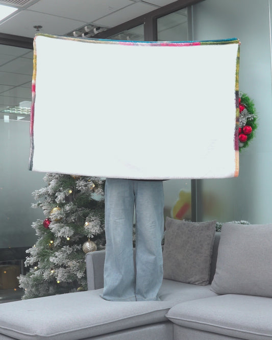 Any Photo, Name, School... - Personalized Football Blanket