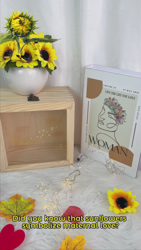 Nana Sunflower - Personalized Mother's Day Grandma Wood Sign