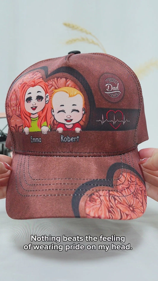 Best Dad Mom Grandma Grandpa Ever - Gift for dad, mom, grandma, grandpa, uncle, aunt - Personalized Classic Cap