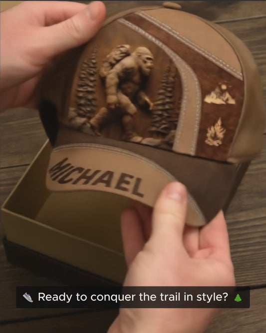 Sasquatch - Personalized Hiking Classic Cap