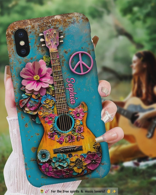 Hippie Soul - Personalized Hippie Full Print Phone Case