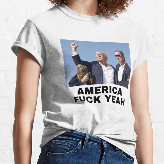 Never Surrender Shirt, Fight For America T-shirt, Retro Rally Shirt T-shirt & Hoodie