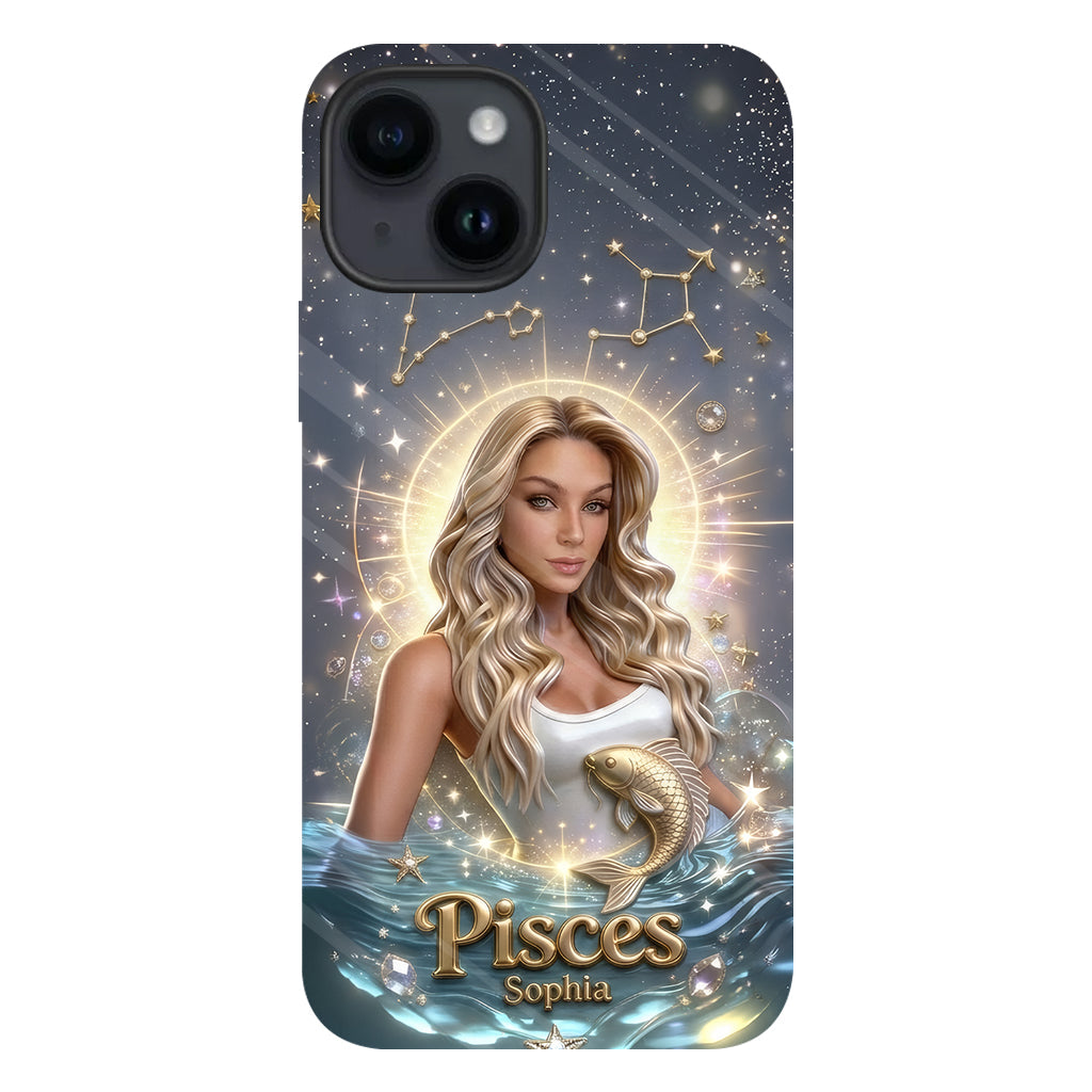 Horoscope Sign, Lucky Charm - Personalized Horoscope Full Print Phone Case