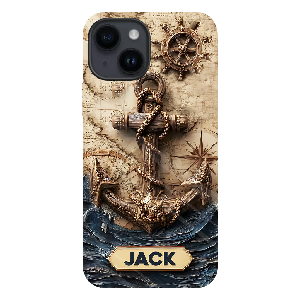 Proud Sailor - Personalized Boating Full Print Phone Case