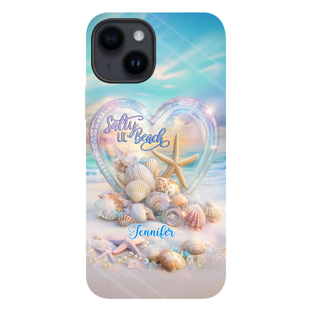 Salty Lil Beach - Personalized Sea Lover Full Print Phone Case
