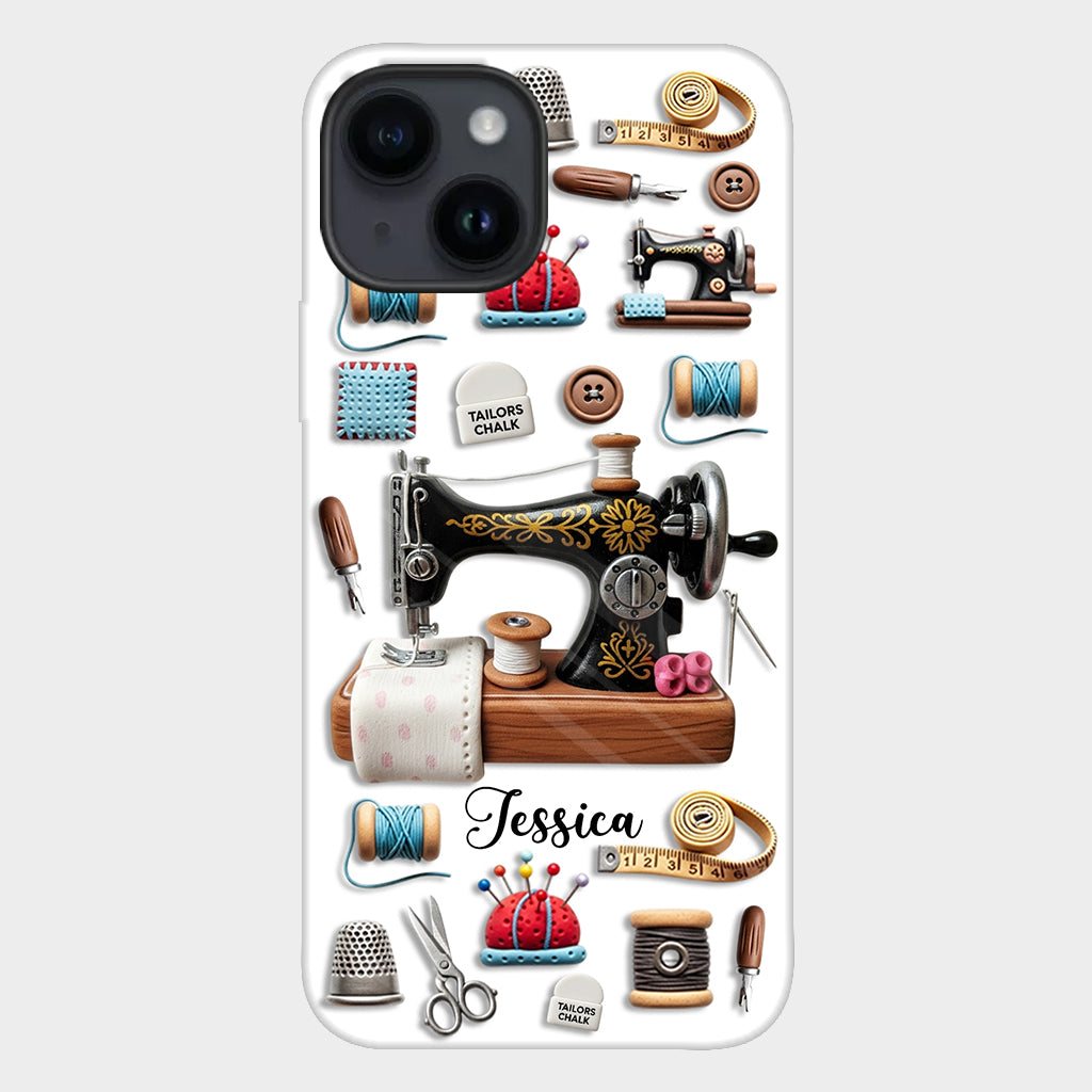 Stunning Sewing Machine - Personalized Sewing Full Print Phone Case