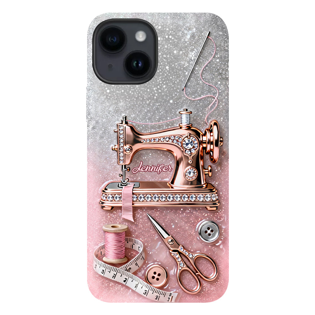 Love Sewing - Personalized Sewing Full Print Phone Case