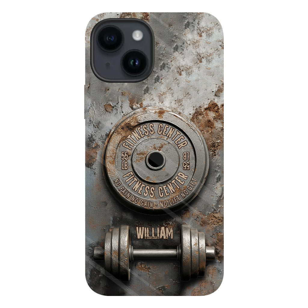 No Pain No Gain - Personalized Fitness Full Print Phone Case