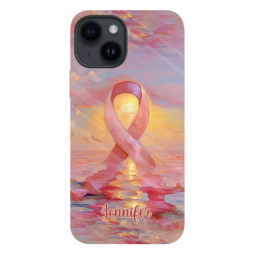 Strong Warriors - Personalized Breast Cancer Awareness Full Print Phone Case