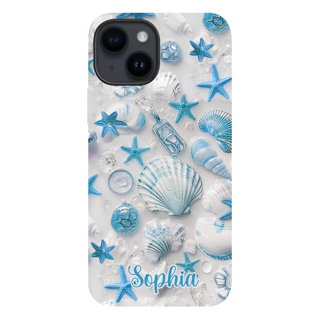 Beach Lovin' Girl - Personalized Sea Lover Full Print Phone Case