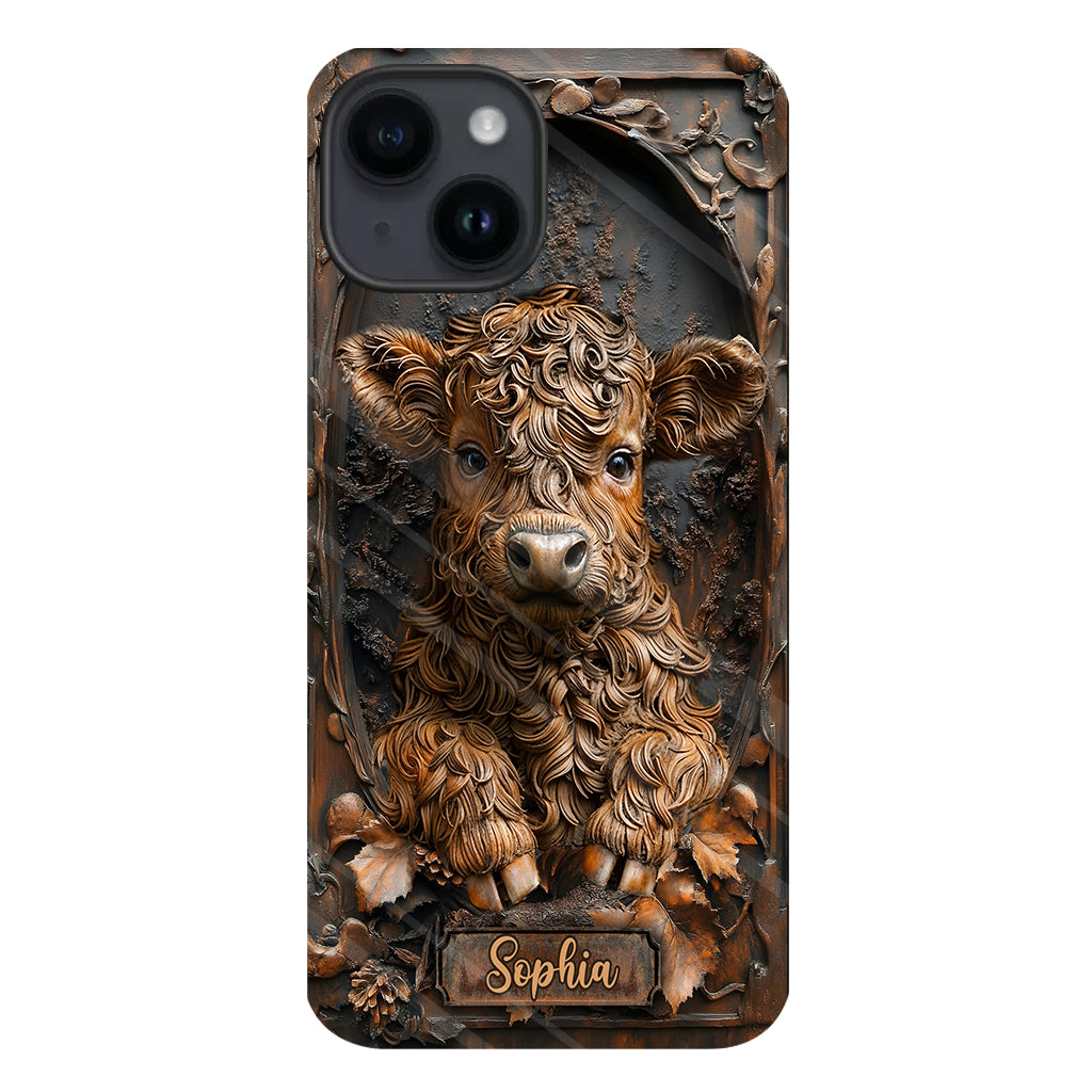 Baby Cow - Personalized Full Print Phone Case