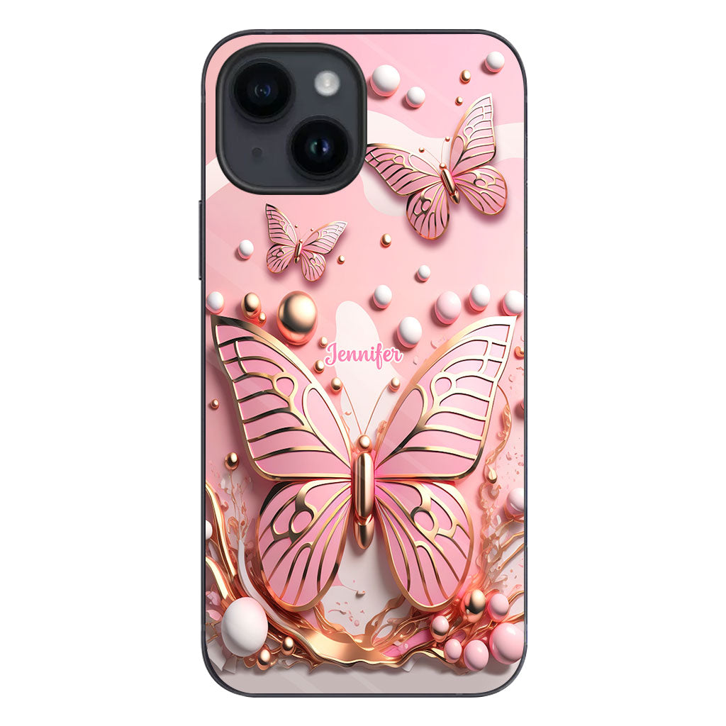 Love Butterflies - Personalized Butterfly Phone Case