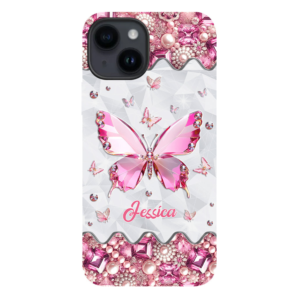Love Butterfies - Personalized Butterfly Full Print Phone Case